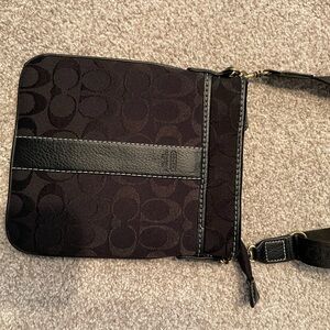 Coach Cross Body Canvas Bag - Like New!